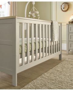 Mamas & Papas Wedmore Cotbed - Pebble/Natural