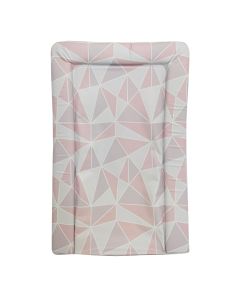 My Babiie Changing Mat - Pink Geometric