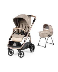 Peg Perego Veloce Stroller 3 in 1 Bundle - Mon Amour