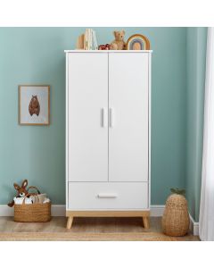 Babymore Mona Wardrobe - White