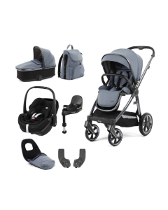 BabyStyle Oyster 3 Luxury 7 Piece Maxi Cosi Pebble 360 Pro2 Travel System Bundle - Dream Blue