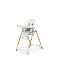 Peg Perego Prima Pappa Follow Me Highchair - Gold