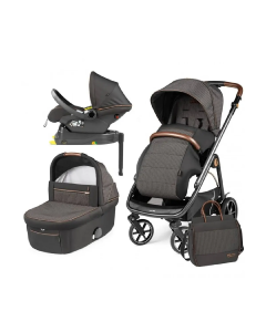 Peg Perego Veloce Stroller 3 in 1 Bundle - Fiat 500