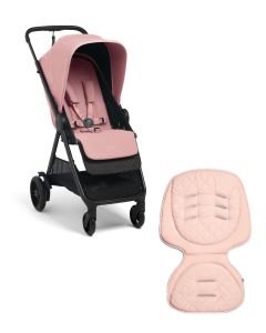 Mamas & Papas Libro Stroller Bundle with Quilted Memory Foam Liner (2 Piece) - Peony