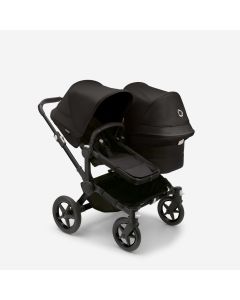 Bugaboo Donkey 5 Duo Complete Pushchair - Black/Midnight Black