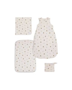 Silver Cross Cot Bed Starter Bedding Bundle - Bunny Print