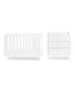 snuzpod cot bed 01 mode white 2 pc furniture