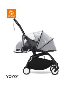 Stokke YOYO3 0+ Newborn Pack Rain Cover - Black