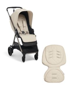 Mamas & Papas Libro Stroller Bundle with Quilted Memory Foam Liner (2 Piece) - Morell/Stone