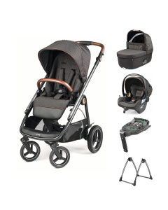 Peg Perego Veloce TC Stroller 7 Piece Travel System Bundle - 500