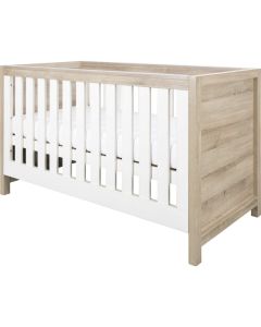 Tutti Bambini Modena Cot Bed - White/Oak