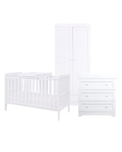 Tutti Bambini Rio 3 Piece Room Set - White