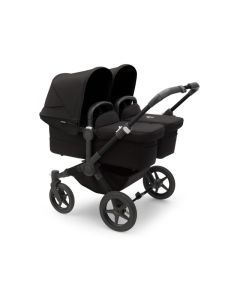 Bugaboo Donkey 5 Twin Complete Pushchair - Black/Midnight Black