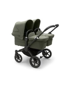 Bugaboo Donkey 5 Twin Complete Pushchair - Black/Forest Green