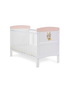 Obaby Grace Inspire Cot Bed - Rabbit Pink