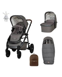 Cosatto Wow 3 Pram Pushchair and Acccessory Bundle - Bobtail