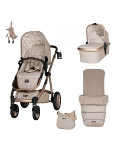 Cosatto Wow 2 Pram and Accessories Bundle - Whisper